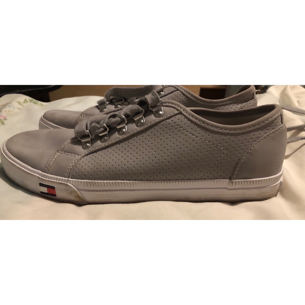 Gray Tommy Hilfiger Shoes